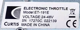 Mating Connector Of Throttle ET-191E