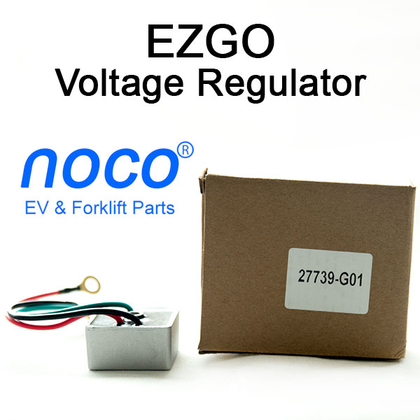 Voltage Regulator, 4 Cycle,  E-Z-GO 27739G01, Application 2002-2009 E-Z-GO Gas TXT, Workhorse-MPT 800/1200, Select ST Models