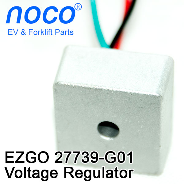 Voltage Regulator, 4 Cycle,  E-Z-GO 27739G01, Application 2002-2009 E-Z-GO Gas TXT, Workhorse-MPT 800/1200, Select ST Models