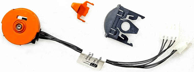 FREI POLLANA Thumbwheel 3023-00098-31 (3205-00323-OV), With Single-Ended Signal Centred, With Raise / Lower Symbo, Proportional Button / Slider / Toggle Switch