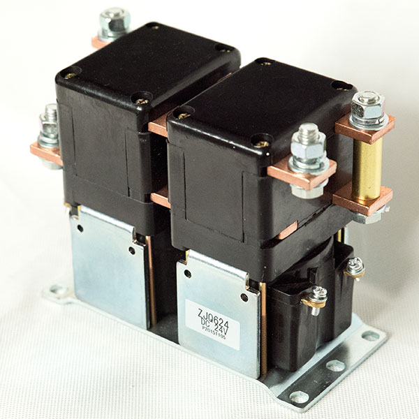 ZJQ6xx Series Motor Reversing DC Contactor, Replacement Of GE 304 Forward Reverse Switching Solenoid