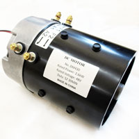 48V 2.6kW DC SepEx Motor, Hitach DM430, YAMAHA JU2-H1890