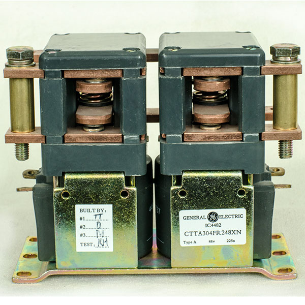 GE DC Contactor IC4482CTTA304FR248XN, 48V / 225A, Forward / Reverse (F/R) Relay