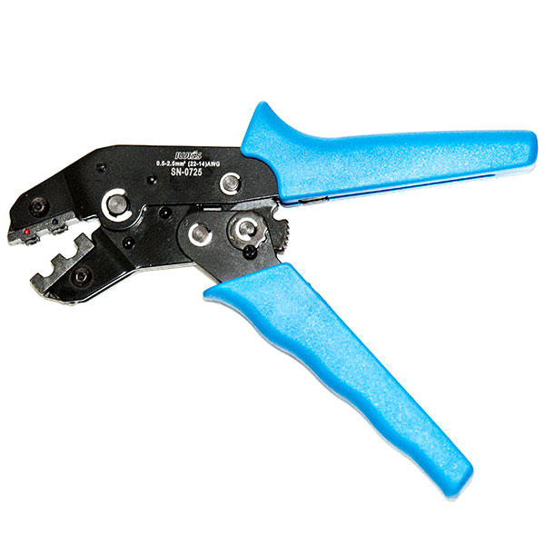 IWISS SN-0725 Ratchet Type Crimper, 22-14 AWG Crimping Tool