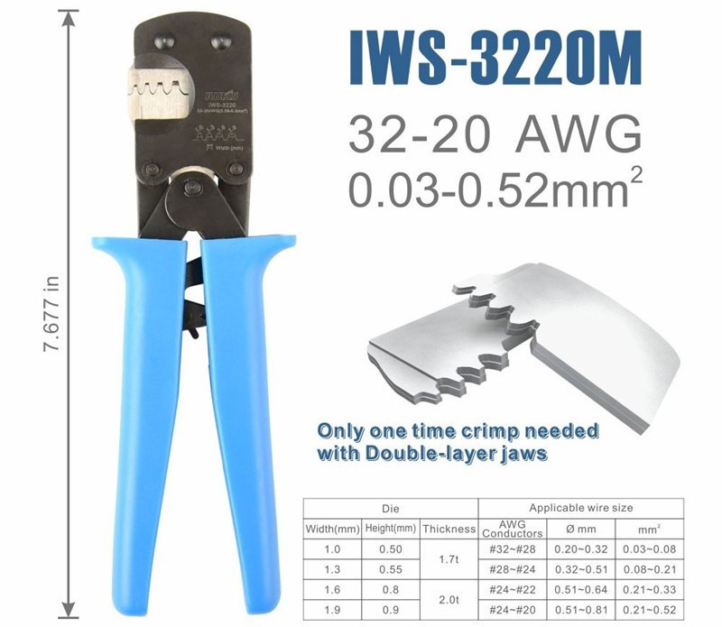 IWISS Crimper IWS-3220M