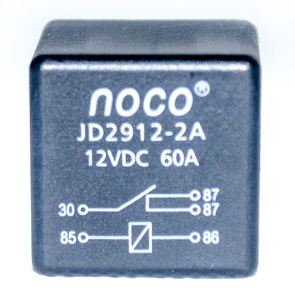 Bosch type Automotive SPDT DC Relay JD2912-2A, 5-Pin / two normal open contacts