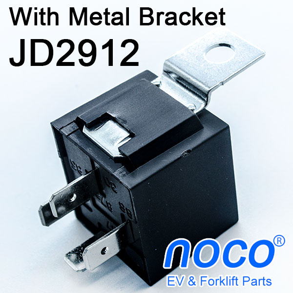 Bosch type DC relay JD2912 with metal bracket