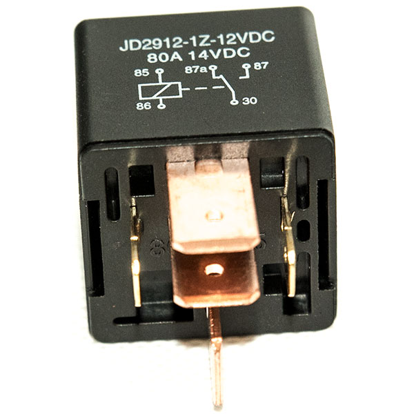 12V And 24V Automotive DC Relay, 80A SPDT 5-Pin DC Relay, One Normal Open and One Normal Close