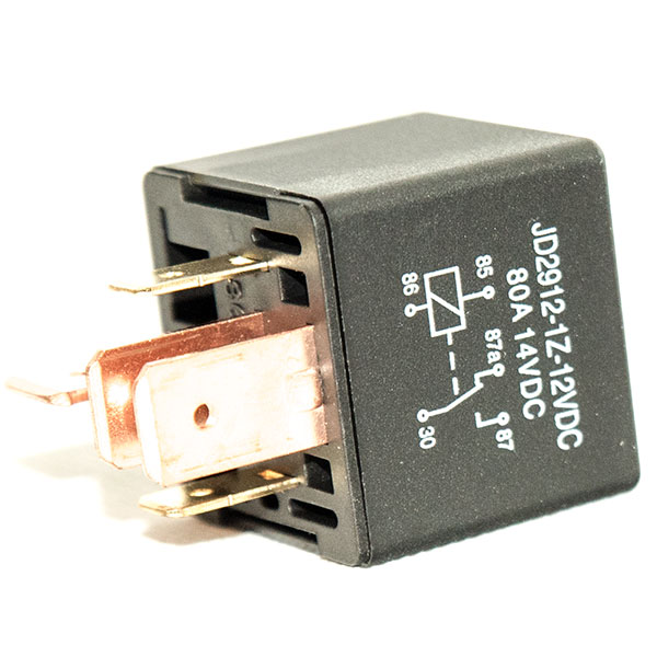 12V And 24V Automotive DC Relay, 80A SPDT 5-Pin DC Relay, One Normal Open and One Normal Close