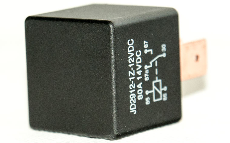 12V And 24V Automotive DC Relay, 80A SPDT 5-Pin DC Relay, One Normal Open and One Normal Close