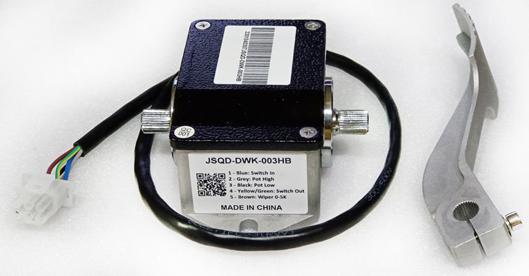 Marshell / Dongyu / Langqing / Wosen / Hasen JSQD-DWK-003HB Potentiometer 0-5K ohms, electric throttle, foot pedal accelerator