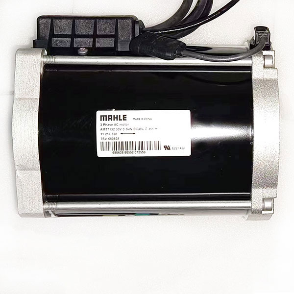 30V / 3.3kW MAHLE Three Phase AC Motor AMT7132, 48V E-Z-GO Golf Cart Utility Vehicle Traction Motor