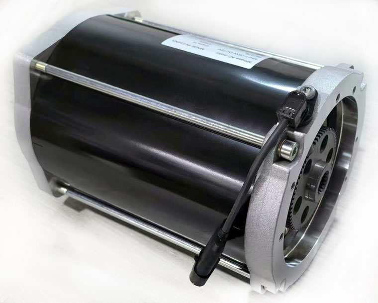 45V / 7.0kW MAHLE Three Phase AC Motor AMT7167, 72V E-Z-GO Golf Cart Utility Vehicle Traction Motor