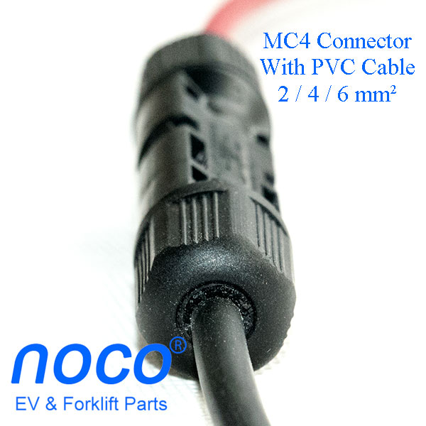 Photovoltaic Power Connector MC4, Prewired With Cable PV1-F1