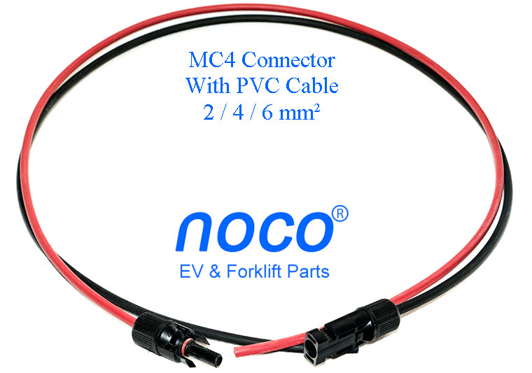 Photovoltaic Power Connector MC4, Prewired With Cable PV1-F1