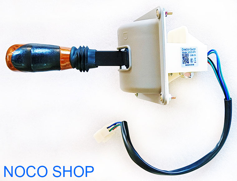 3-Position electric Vehicle Operating Handle. Forward, Reverse and Neutral positions, with interlink, model: NOCO-3PH