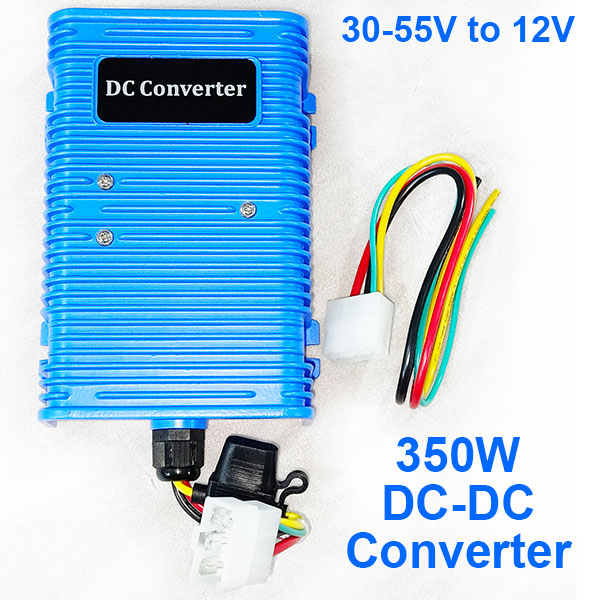 Non-isolated type DC-DC converter, 36-48V to 12V, 350 watts, electric vehicle 12V DC source