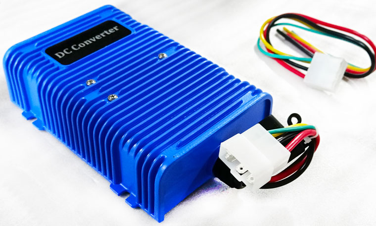 Non-isolated type DC-DC converter, 36-48V to 12V, 350 watts, electric vehicle 12V DC source