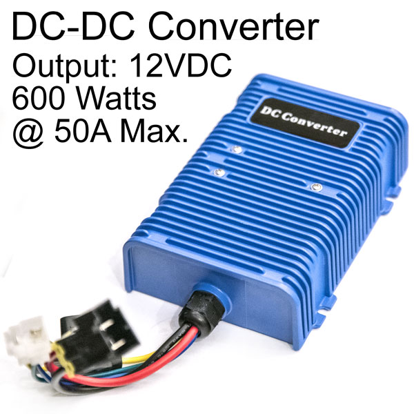 Non-isolated type DC-DC converter, 36-90V to 12V, 600 watts, electric vehicle 12V DC source