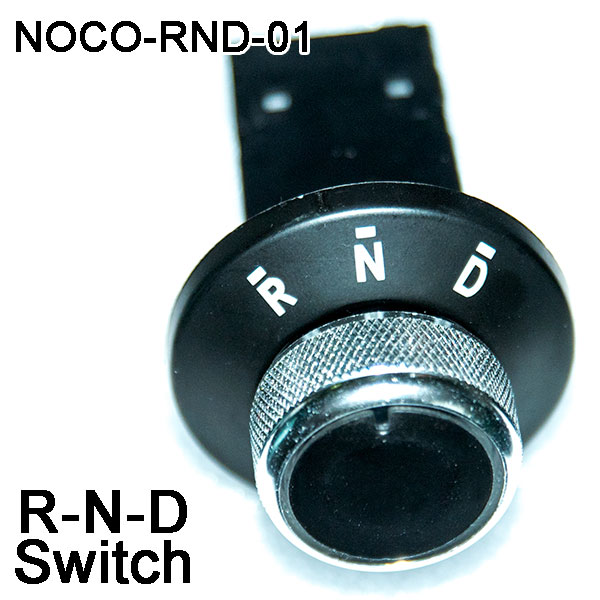 3-Position electric Vehicle Wheel Switch. Forward, Reverse and Neutral positions, With LED Display, model: NOCO-RND-01