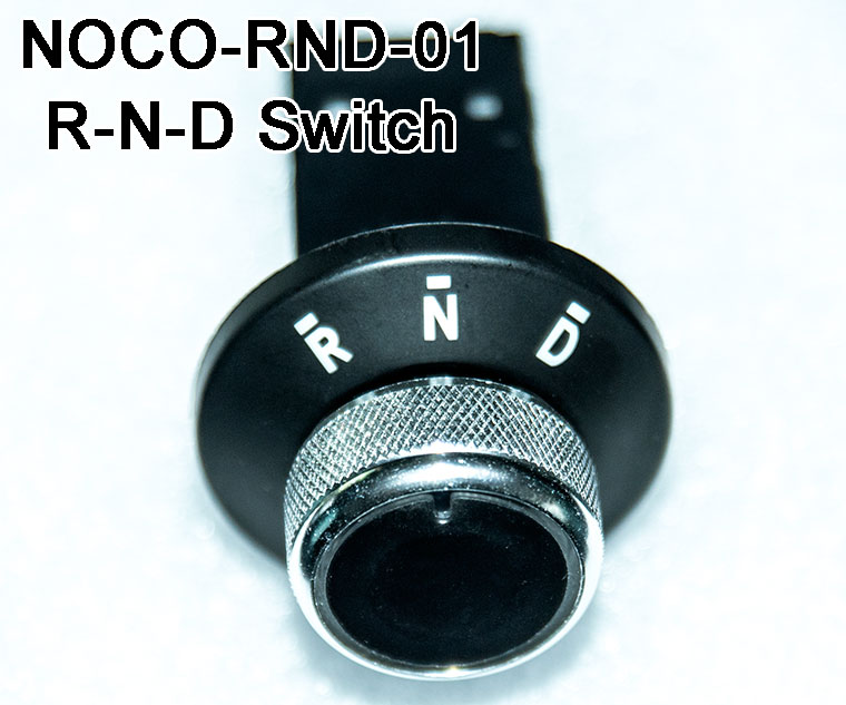 3-Position electric Vehicle Wheel Switch. Forward, Reverse and Neutral positions, With LED Display, model: NOCO-RND-01