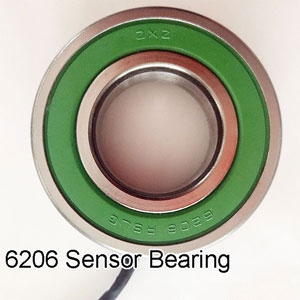 NTN 6206 Sensor Bearing, ZXZ 6206 Encoder Bearing, Without Snap Ring Groove