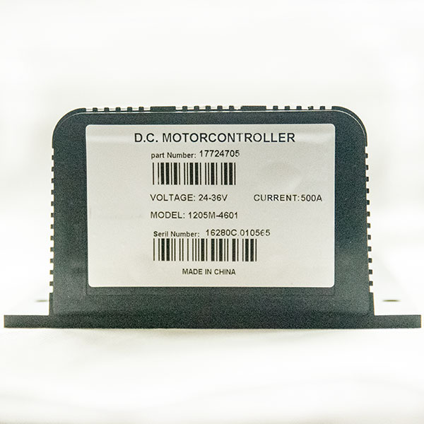 Programmable CURTIS DC Series Motor Speed Controller, PMC Model P125M-4601, 24V / 400A, 0-5K or 0-5V Electric Throttle