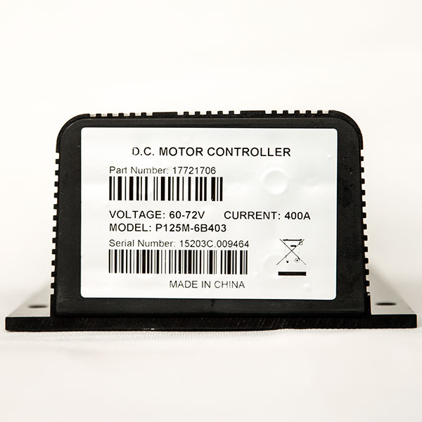 Model P125M-6B403, Replacement of CURTIS 1205M-6B403, 60V / 72V - 400A DC Series Motor Speed Controller