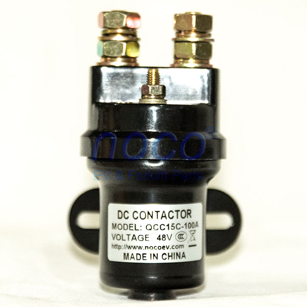 Engine Starter Motor Solenoid, DC Contactor Model QCC15-100A