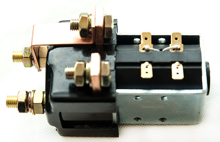 200A SPDT DC Contactor With Long Contact, QCC25C-200A/11L, Closed Contact Chamber
