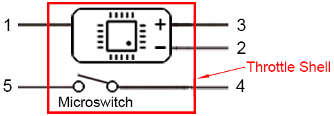 Connector's Definition of https://www.noco-evco.com/ RJSQ-005 Hall-Effect 0-5V Throttle