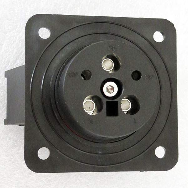 SAE J1772 Socket body with Pins