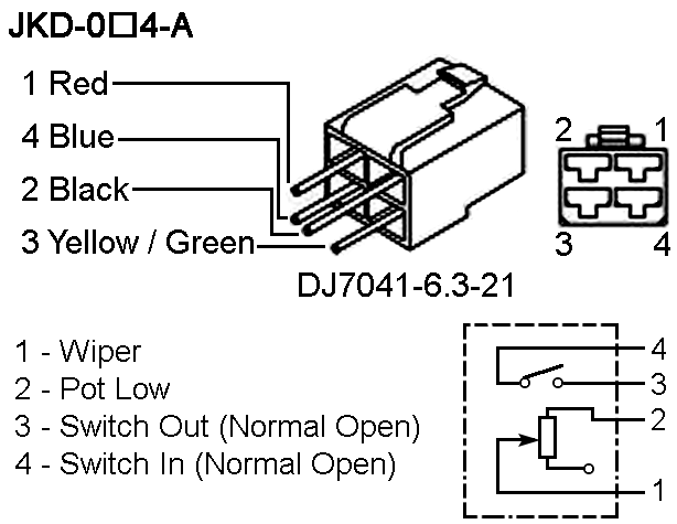 JKD 4-Wire Throttle Wiring