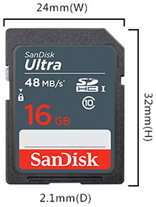 Sandisk SD High Speed Memory Card SDHC 48 MB/s