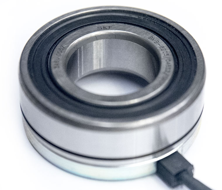 SKF Encoder Model BMB-6205/048S2/UA002A, Bore Diameter 25 mm, free cable end. SKF 6205 Bearing Sensor.