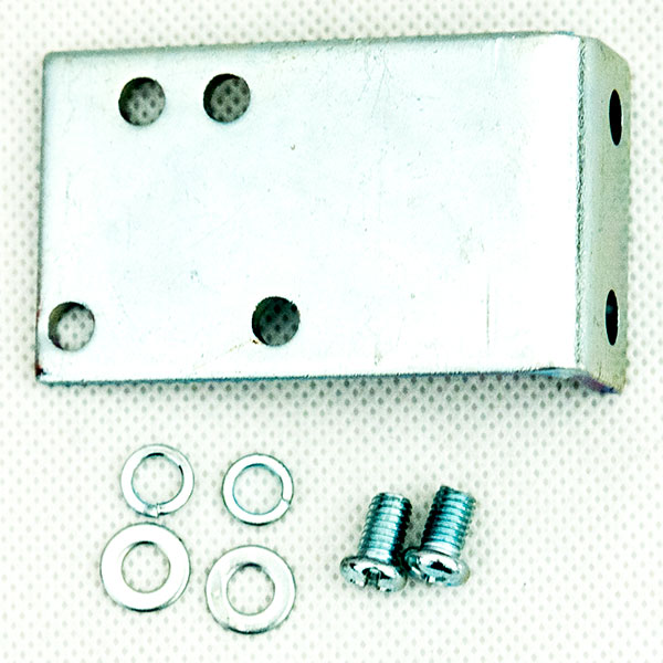 Albright SW180, SW181, SW200, SW201, 200A / 400A SPST SPNO DC Contactor Installation Bracket, L Shape