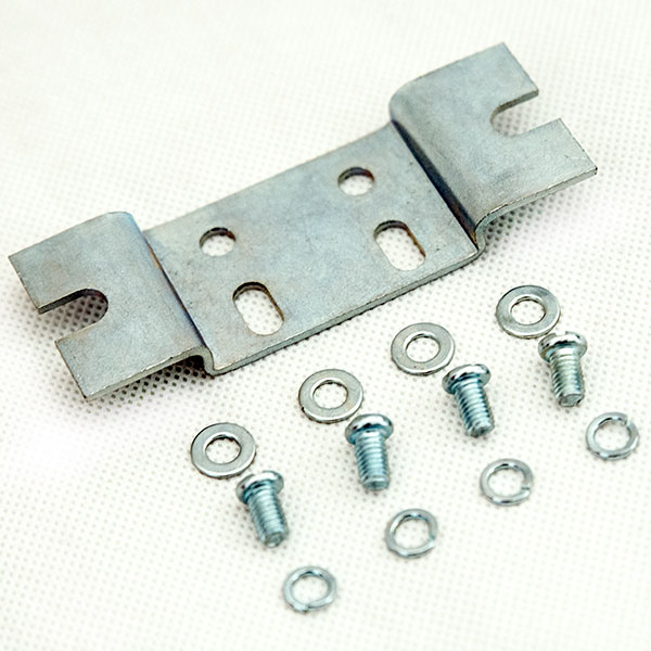 Albright SW180, SW181, SW200, SW201, 200A / 400A SPST SPNO DC Contactor Installation Bracket, L Shape