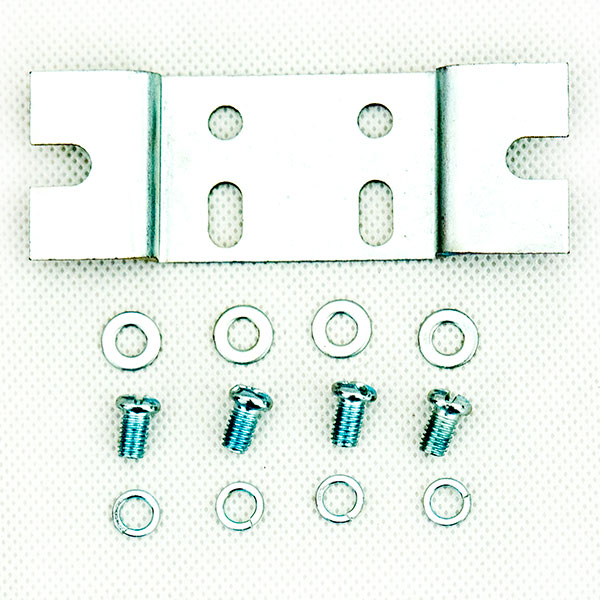 Albright SW180, SW181, SW200, SW201, 200A / 400A SPST SPNO DC Contactor Installation Bracket, L Shape