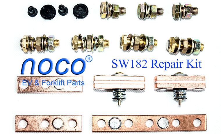 200A SW182 Style Motor Reversing Contactor Repair Kit, SW182 Contact Kit