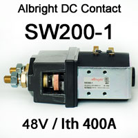 Albright DC Contactor SW200-1