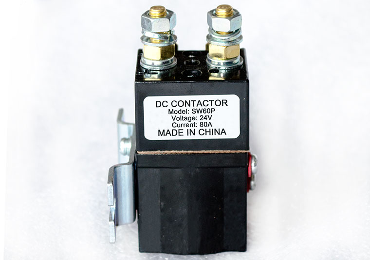 80A Sealed Type DC Contactor, Model SW60P, Compatible With Albright SW60P Solenoid