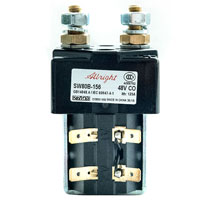 DC Contactor SW80B-156, 48V / 125A CO, With Magnetic Blowout