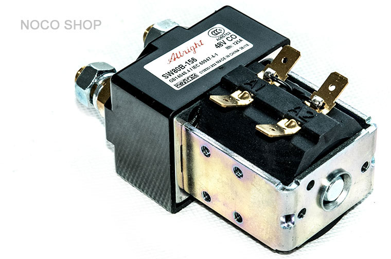 Abright SW80B-156 DC Contactor, 48V 125A CO, With Magnetic Blowout