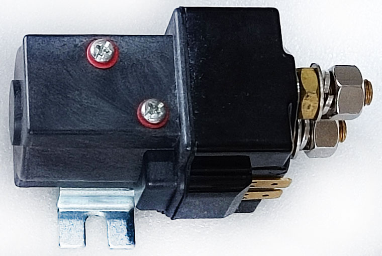 125A Sealed Type DC Contactor, Model SW80P, Compatible With Albright SW80P Solenoid