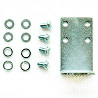 Albright SW80, SW81, SW82, QCC26C-100A, 100A / 125A SPST SPNO DC Contactor Installation Bracket, L Shape