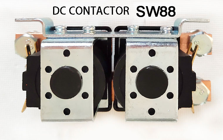 100A Direction Changeover DC Contactor, Compatible With CURTIS / Albright SW88  Reversing Contactor