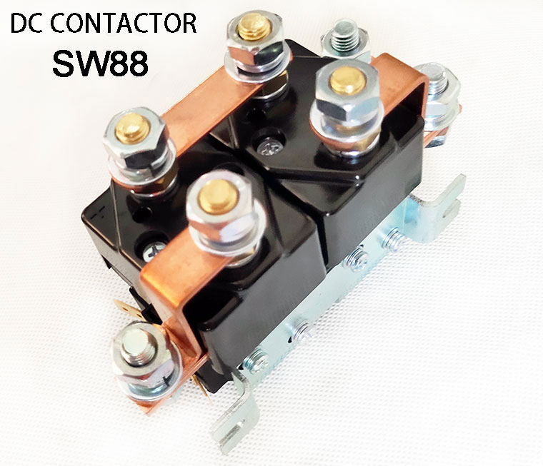 100A Direction Changeover DC Contactor, Compatible With CURTIS / Albright SW88  Reversing Contactor