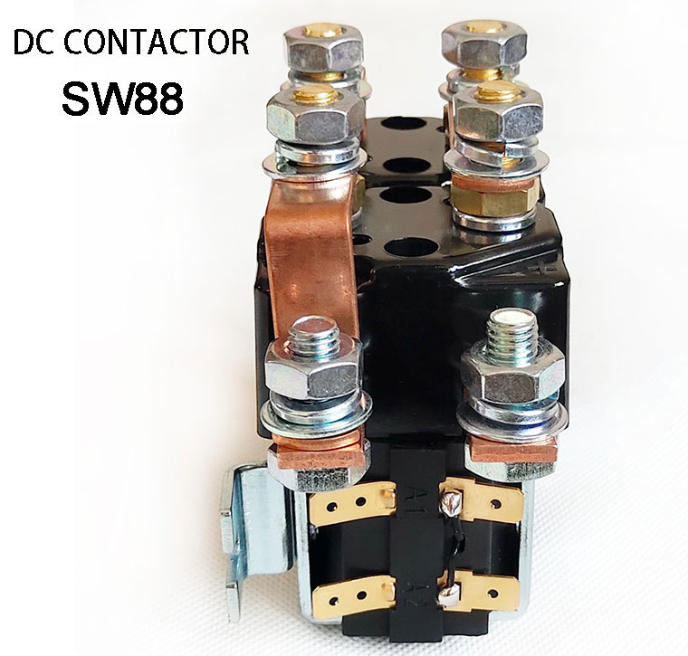 100A Direction Changeover DC Contactor, Compatible With CURTIS / Albright SW88  Reversing Contactor