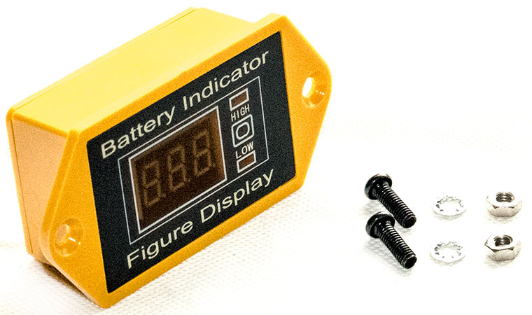 With Installation Kit, https://www.noco-evco.com/ Digital Battery Indicator, Model TQZN-12 And TQZN-24, Photovoltaic Controller, Battery Discharge Level Indicator