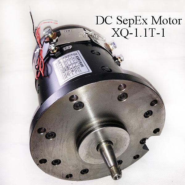 24V 1.1kW DC SepEx Motor XQ-1.1T-1, 24V 1.5kW DC SepEx Motor XQ-1.5T-1, NOBLELIFT Forklift Traction Motor